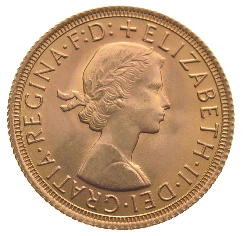 Pièce Souverain Or Elisabeth II Tête Jeune Notre Choix