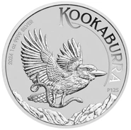 Pièce Kookaburra Argent 1 Once 2024