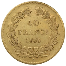 Pièce 40 Francs Or Notre Choix