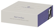 2023 - Ada Lovelace Pièce d'Argent de 2 £ Proof en Boîte