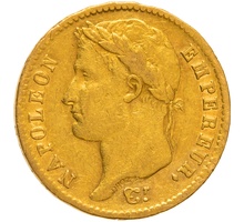 20 Francs Or Napoléon I Tête Laurée 1808 A