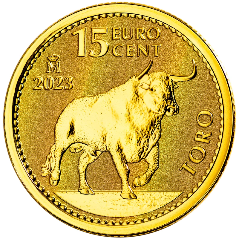 Taureau Espagne Or Dixieme Once 2023