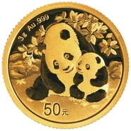 Pièce Panda Or 3g 2024