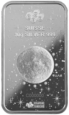Lingot d'Argent 10g Pamp 2024 Année du Dragon