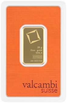 Lingot d'Or 20g Valcambi