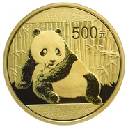Panda en or de 1 Once - 2015