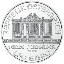 Pièce Philharmonique Argent 1 Once 2026