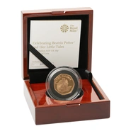 Pièce 50 Pence Or 2020 Pierre Lapin BE en Boîte