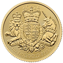Pièce Armes Royales Or 1 Once 2024