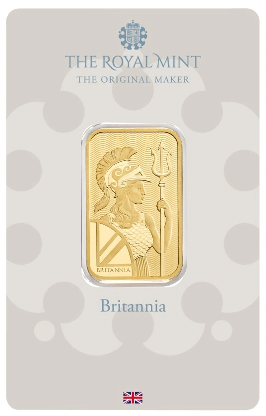 Lingot d'Or 20g Royal Mint Britannia