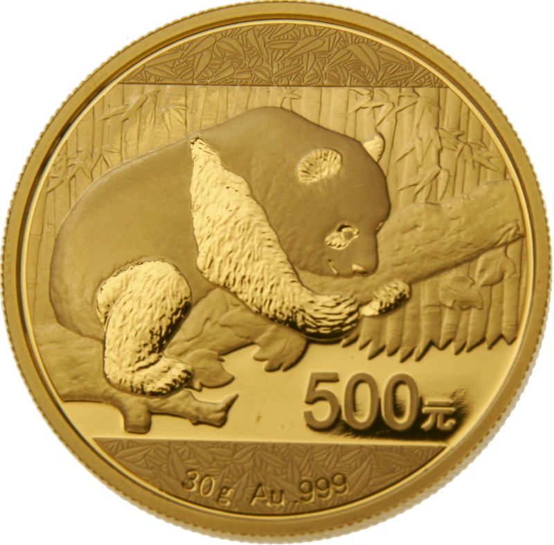 Pièce Panda Or 30g 2016