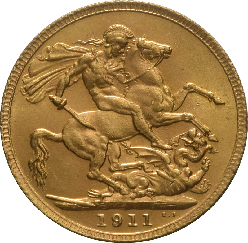 Pièce Souverain Or 1911