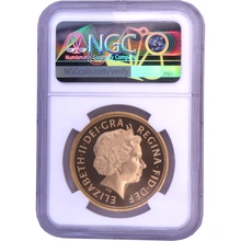 Pièce d'Or de 5 £ Proof 2002 NGC PF70
