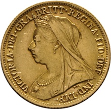 Demi-souverain en or - 1899