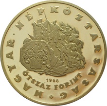 500 Forint Or Zrínyi Miklós 1966