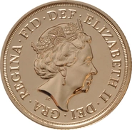 Pièce Souverain Or Elisabeth II 5ème Tête Notre Choix