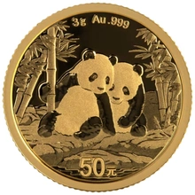 Pièce Panda Or 3g 2026