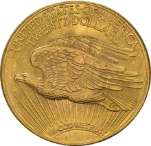 20 Dollars Or Double Eagle Américain Saint Gaudens