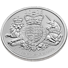 Pièce Armes Royales Argent 1 Once 2025 