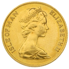 Pièce Souverain Or Île de Man dans un Coffret Cadeau 