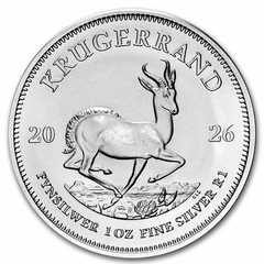 Pièce Krugerrand Argent 1 Once 2026