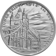 Collection Royal Mint Landmarks of Britain de 1 once en argent - Tower Bridge 2018