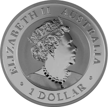 Pièce Wombat Australien Argent 1 Once 2022