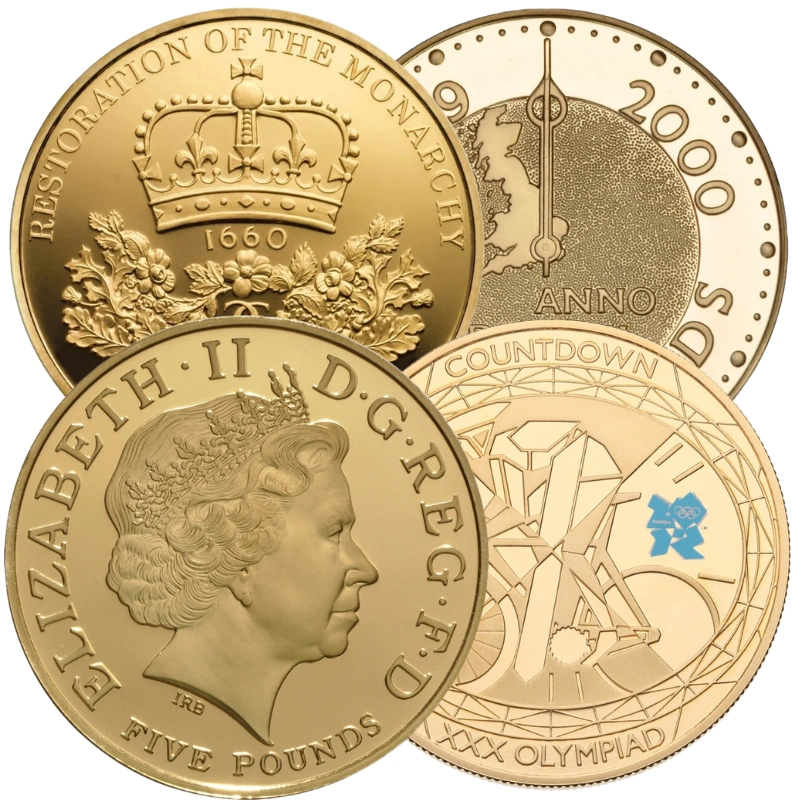 £5 British Gold Crown Best Value