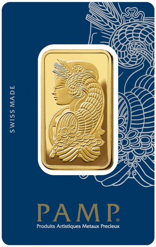 PAMP Lady Fortuna 3 Tola Gold Bar