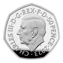 Pièce 50 Pence Argent 2023 75 Ans de la Génération Windrush en Boîte