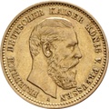 10 Mark Allemands en or- Friedrich III 1888
