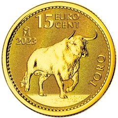 Pièce Taureau Espagne Or Dixieme Once 2023