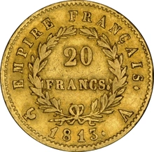 Pièce 20 Francs Or Napoléon I Tête Laurée Notre Choix 1807 à 1815