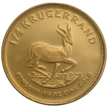 Pièce Krugerrand Or 1/4 Once Notre Choix