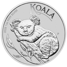 Pièce Koala Argent 1 Once 2025