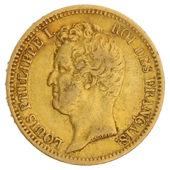 Pièce 20 Francs Or Louis à Philippe Tête Nue Notre Choix 1830 à 1831