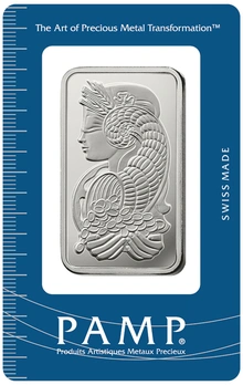 Lingot d'Argent 1 Once Pamp