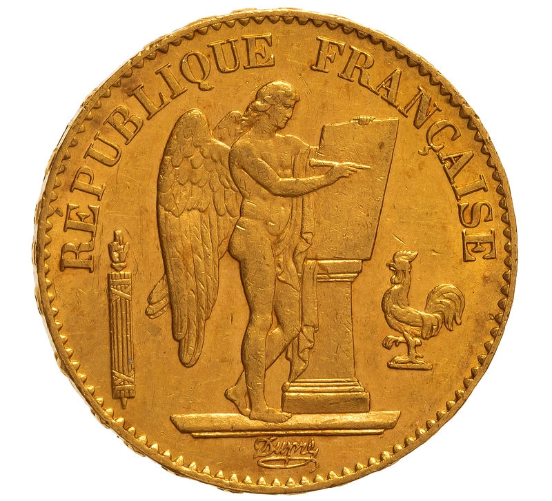20 Francs Or Génie 1874 3ème République A