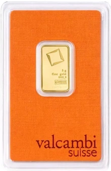 Lingot d'Or 5g Valcambi
