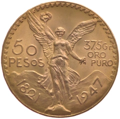 Pièce 50 Pesos Or Mexicain