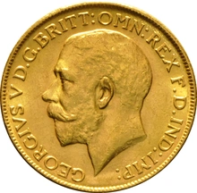 Pièce Souverain Or 1917 (M)