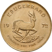 Pièce Krugerrand Or 1 Once 1972