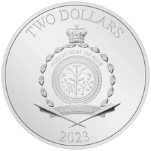 Pièce les Merveilles Argent 1 Once 2023 BE en Boîte