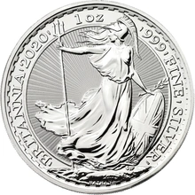 Pièce Britannia Argent 1 Once 2020