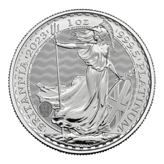 Pièce Britannia Platine 1 Once 2023