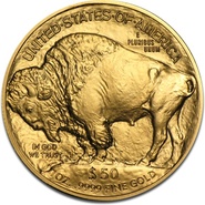Buffalo en or de 1 once - notre choix