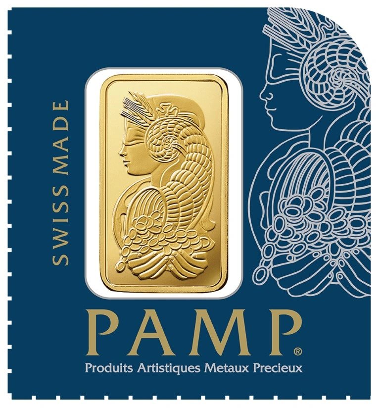 Lingot d'Or 1g Pamp Multicard