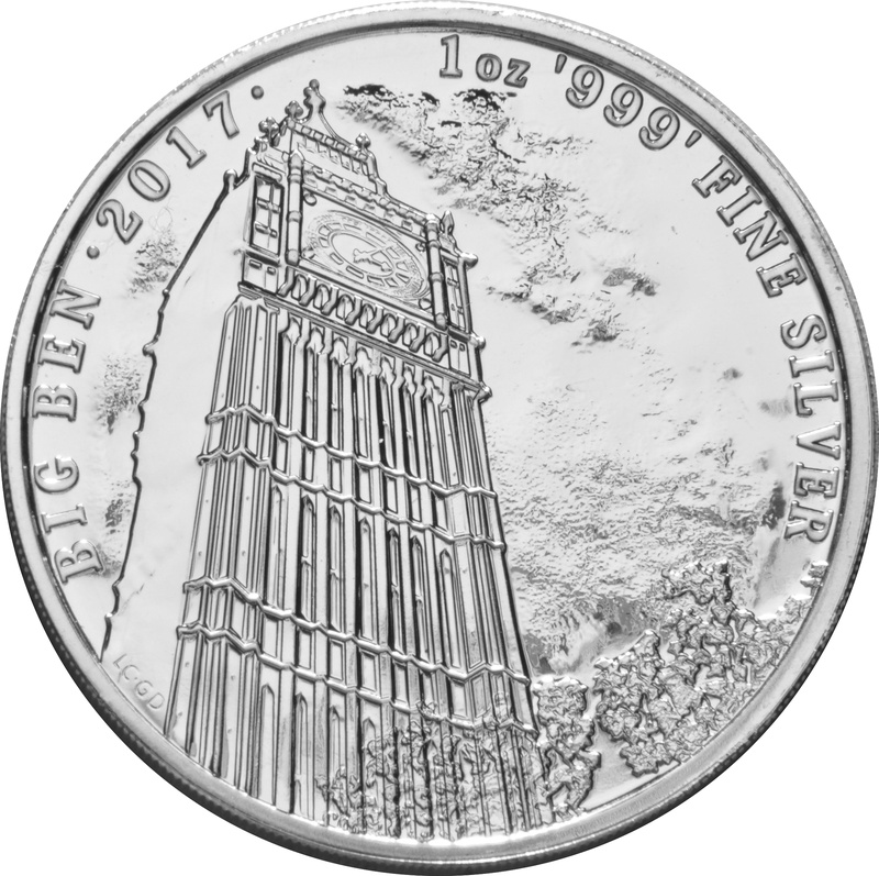 Collection Royal Mint Landmarks of Britain de 1 once en argent - Big Ben