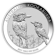 Kookaburra en argent de 1kg - 2017