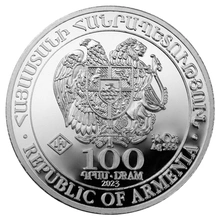 Pièce Arche de Noé Argent 1/4 Once 2023